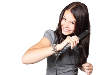 Hair straighteners to encourage girls to participate in PE?